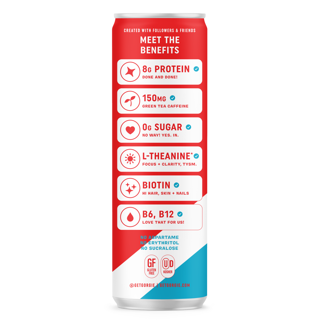 GORGIE Protein Energy Drink - Rocket Pop