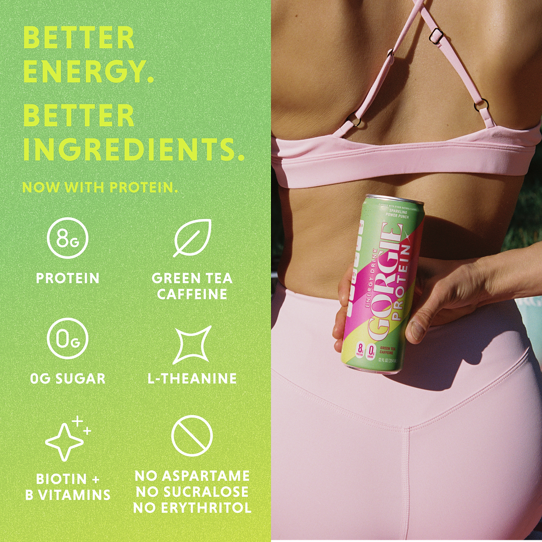 GORGIE Protein Energy Drink - Power Punch