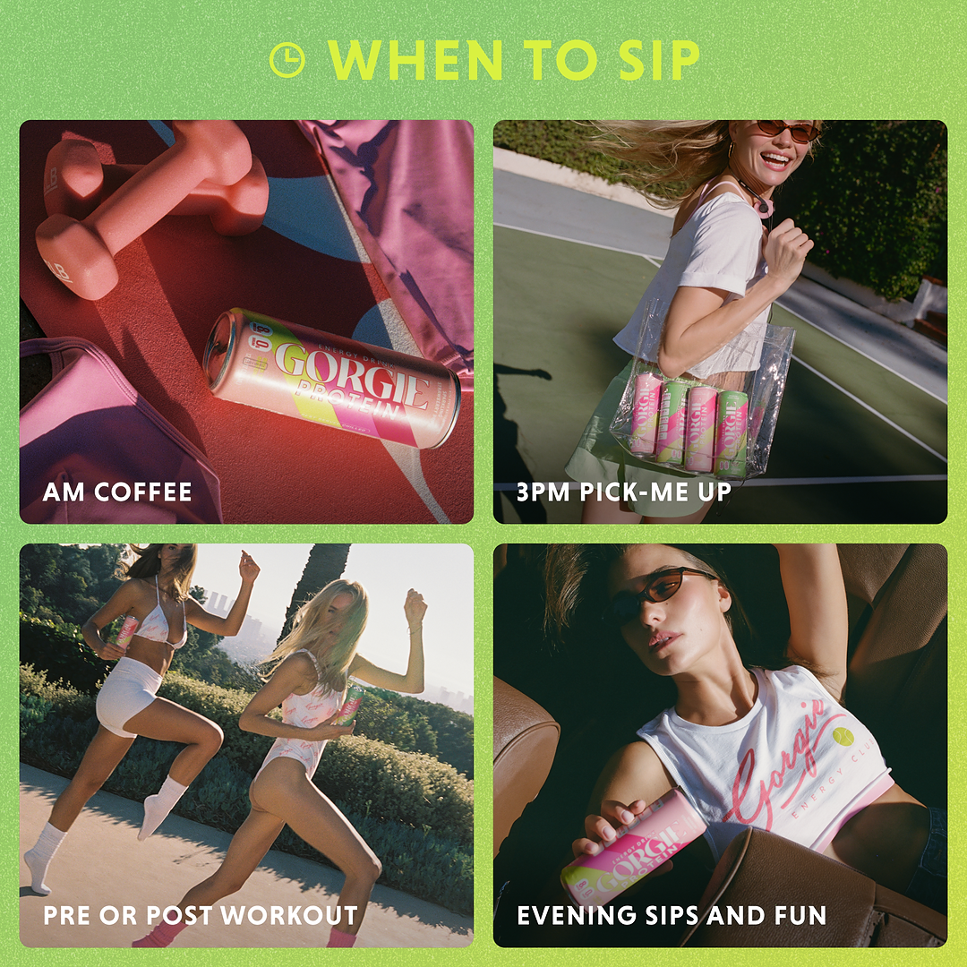 GORGIE Protein Energy Drink - Power Punch