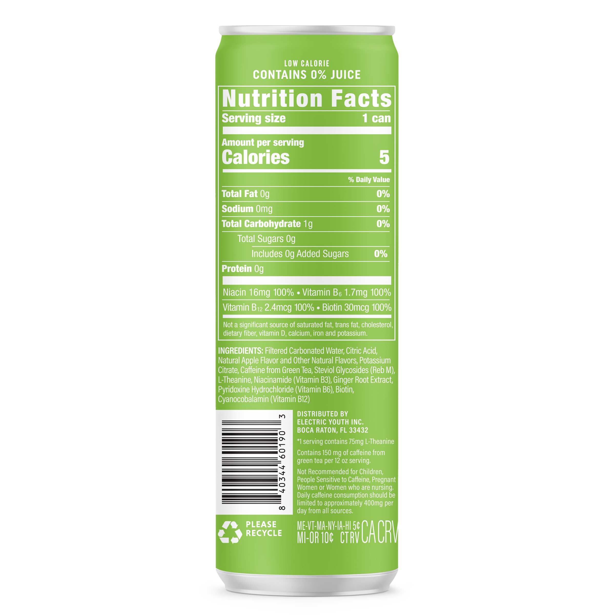 GORGIE Candy Apple - nutrition facts
