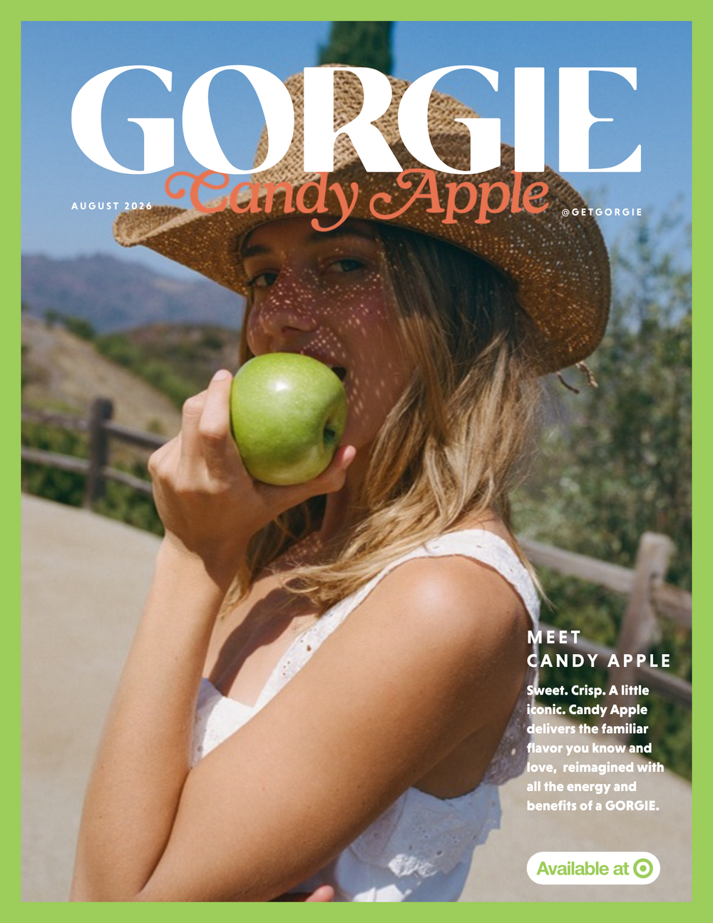 GORGIE Candy Apple magazine cover