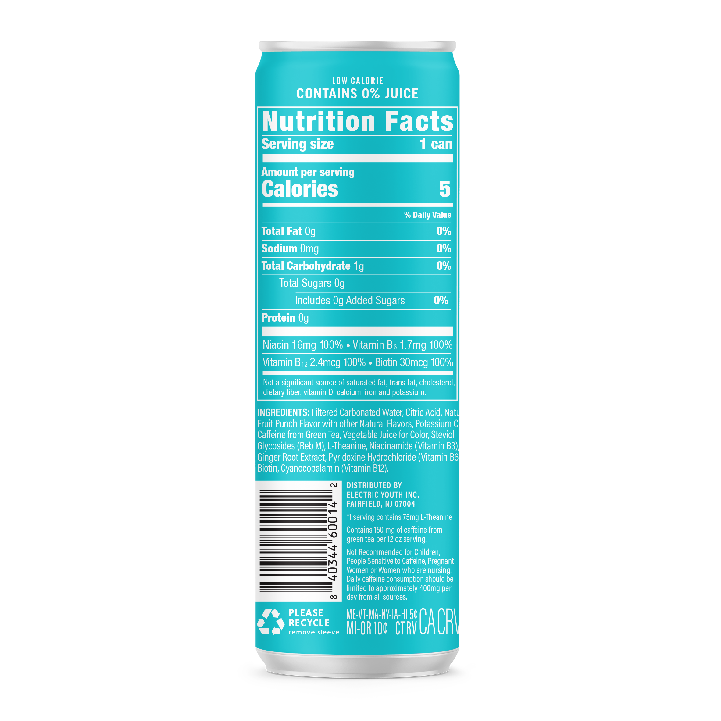 Energy Drink - Sparkling Tropical Punch