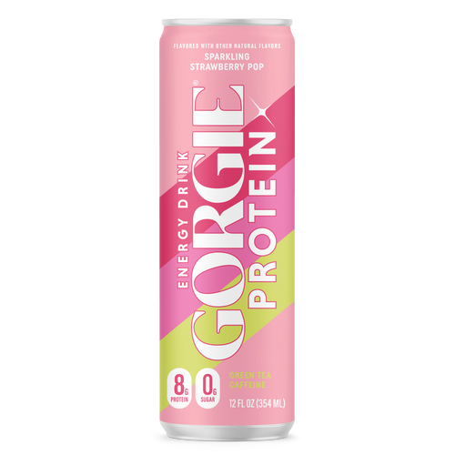 GORGIE Protein Energy Drink - Strawberry Pop