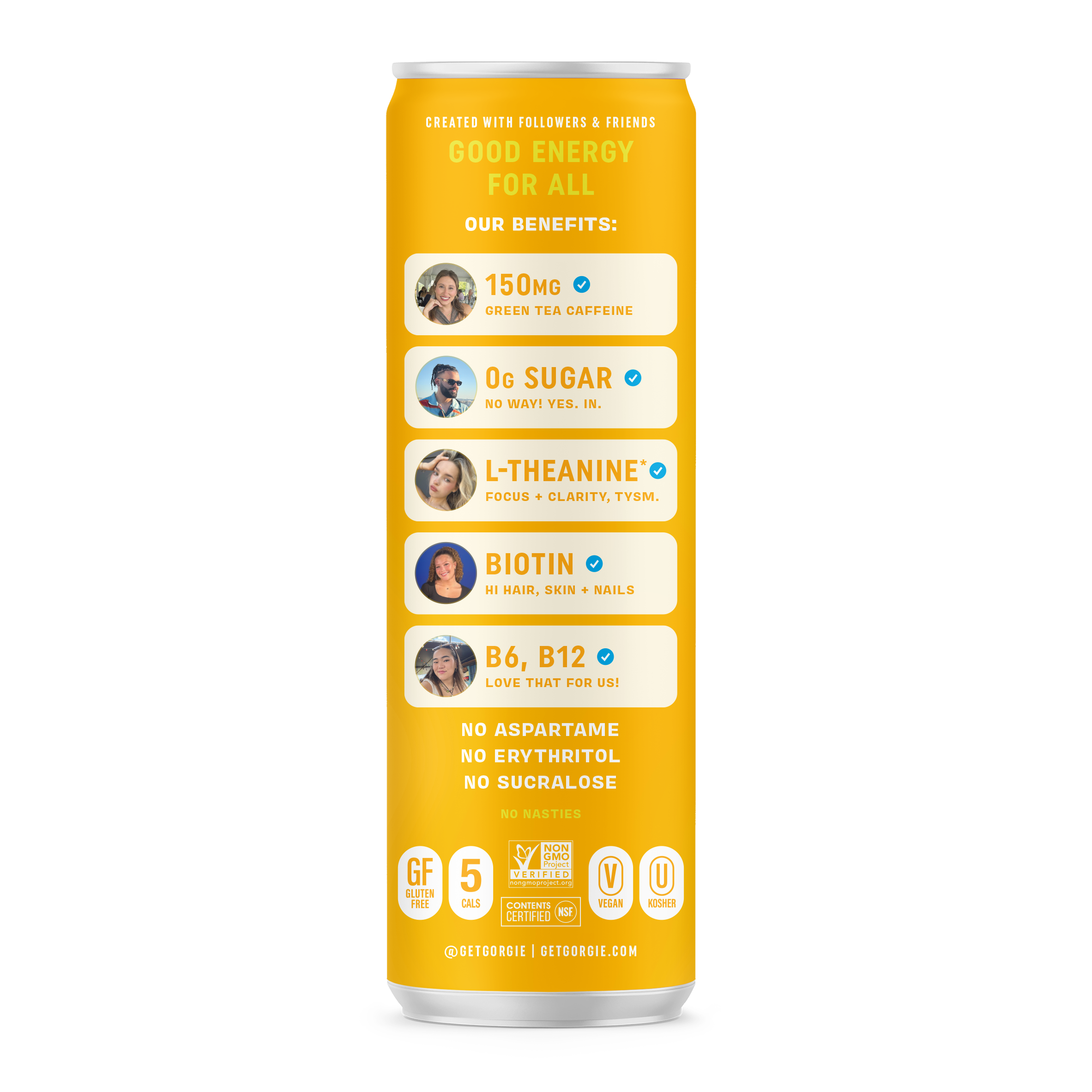 Energy Drink - Sparkling Mango Burst – GORGIE