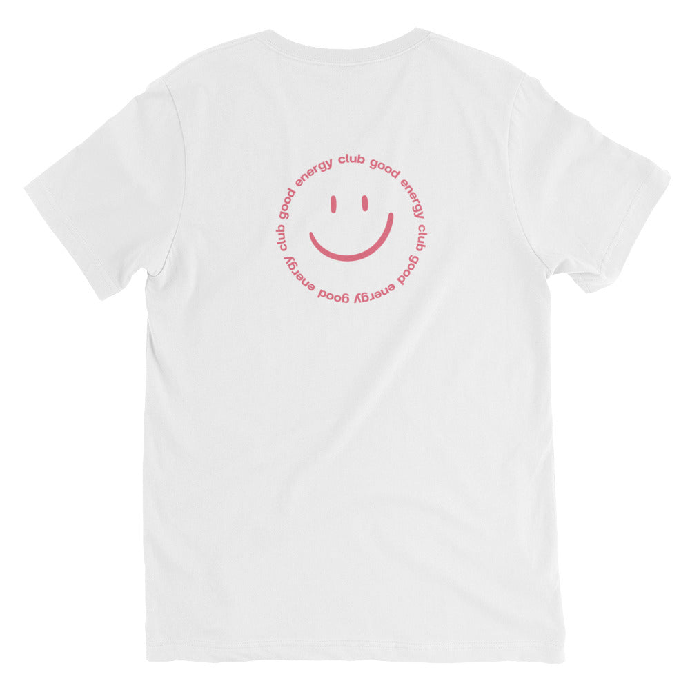 Unisex Short Sleeve V-Neck T-Shirt